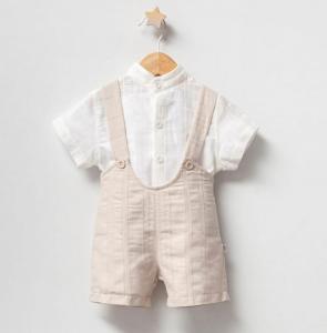 TO5132-Be  Beige Two Piece  (0-12 months)