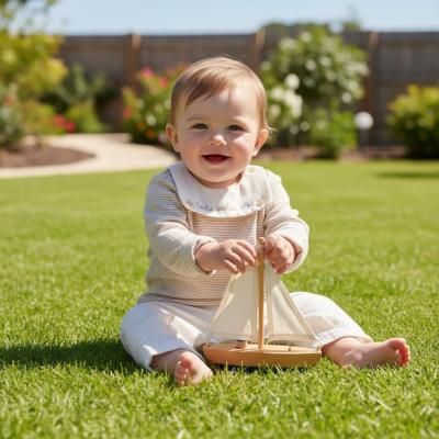 TO5484-K  Coffee "Little Sailor" Two Piece  ( 6-36 months)