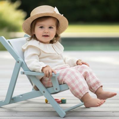 TO5772P  Checked Bodysuit Outfit  (6-36 months)