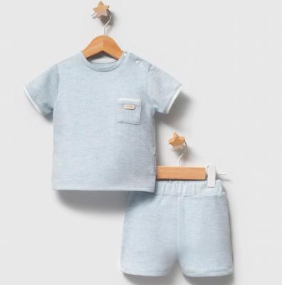 TO5890B  Marled Shorts Set  (6-36 months)