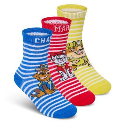 TT42B851 Paw Patrol Triple pack sock (3-8.5)