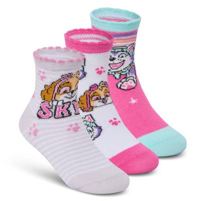 TT43B893 Paw Patrol Triple pack sock (3-8.5)