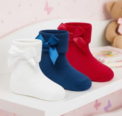 TT44B1058 Triple Pack Bow Socks (0-5.5)