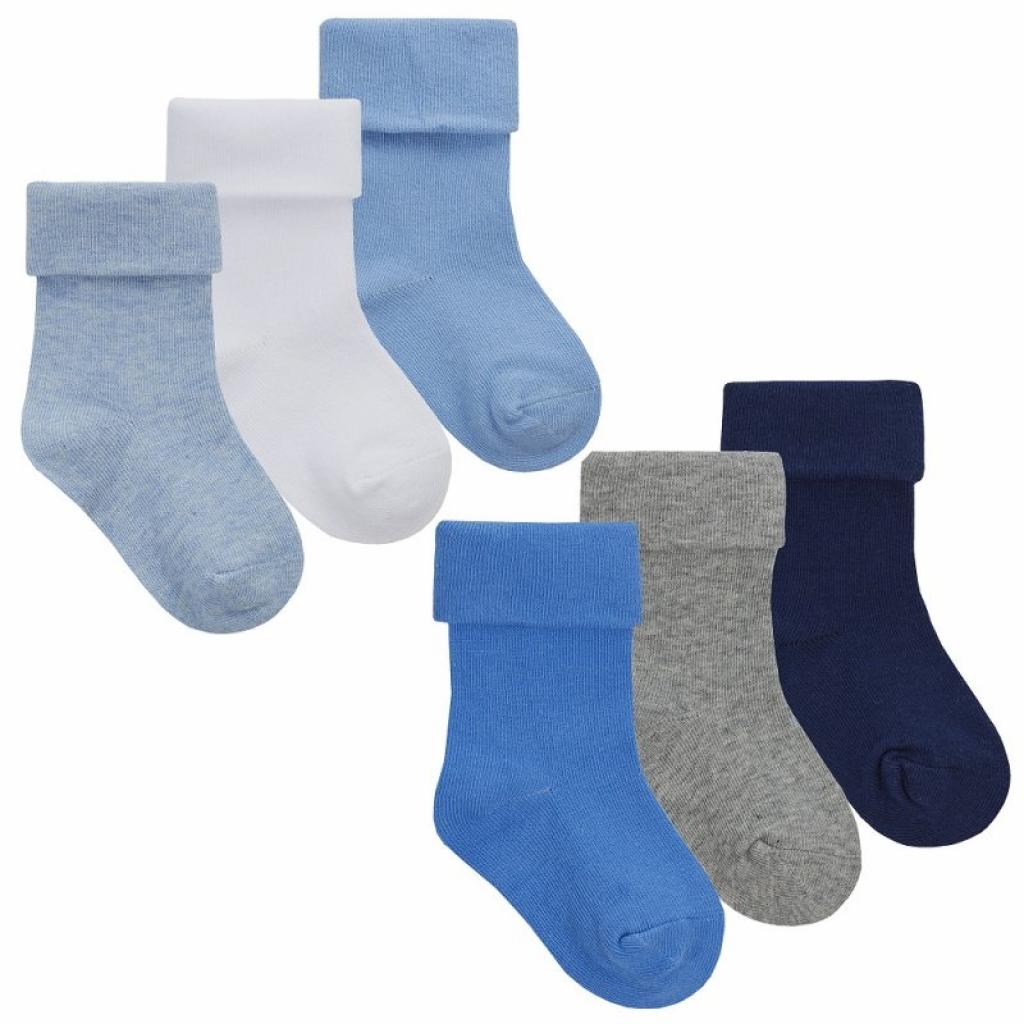 Tick Tock 44B961 5056188238181 TT44B961 Triple Pack Turnover Socks (0-5.5)