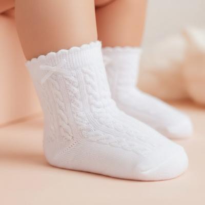 TT44B964W Cable Bow Socks (0-5.5)
