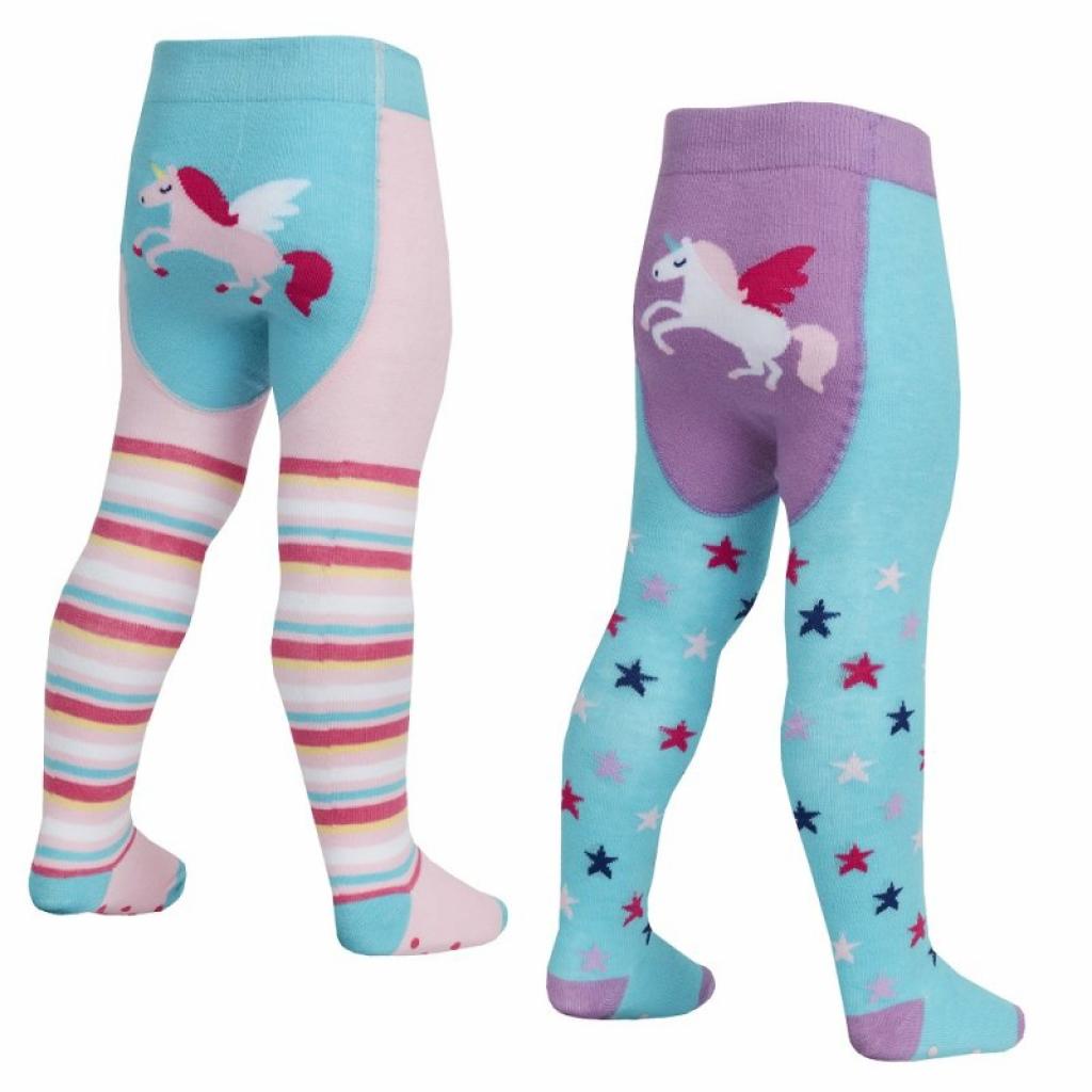 Tick Tock 45B145 5056188227796 TT45B145 Unicorn Panel  Tights (0-24 months)