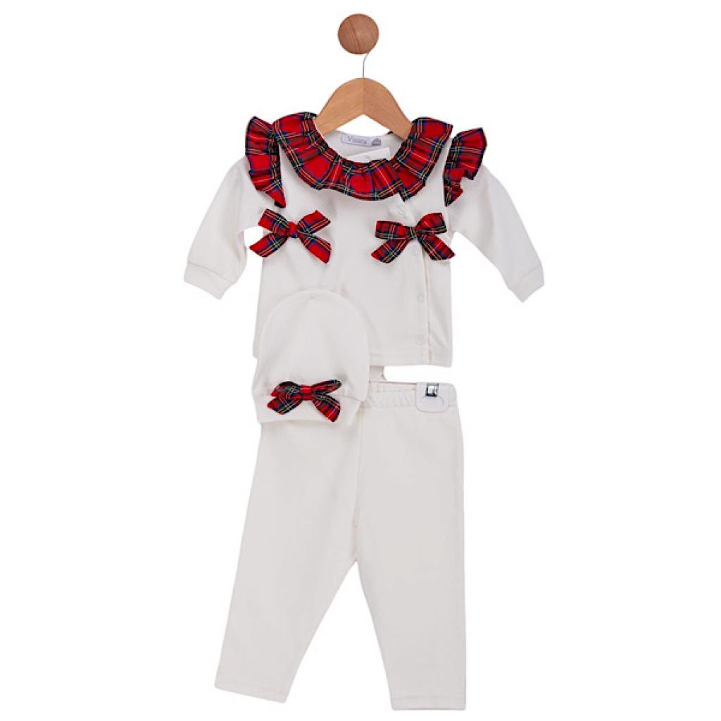 Visara & Vivaki  * VS0251I Tartan Three Piece (0-9 months)