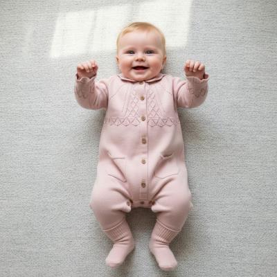 VS2077P  Cotton Knitted Romper  (0-9m)