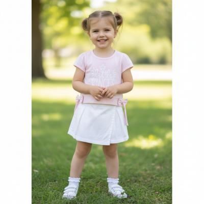 VV8809-P  Little Princess Skort (2-7 years)