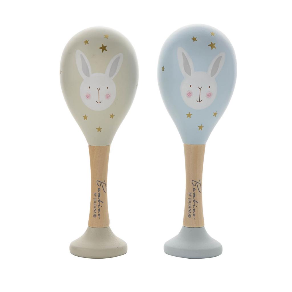 Bambino (Juliana)  * WBCG1779 Wooden Maracas Sky/Grey