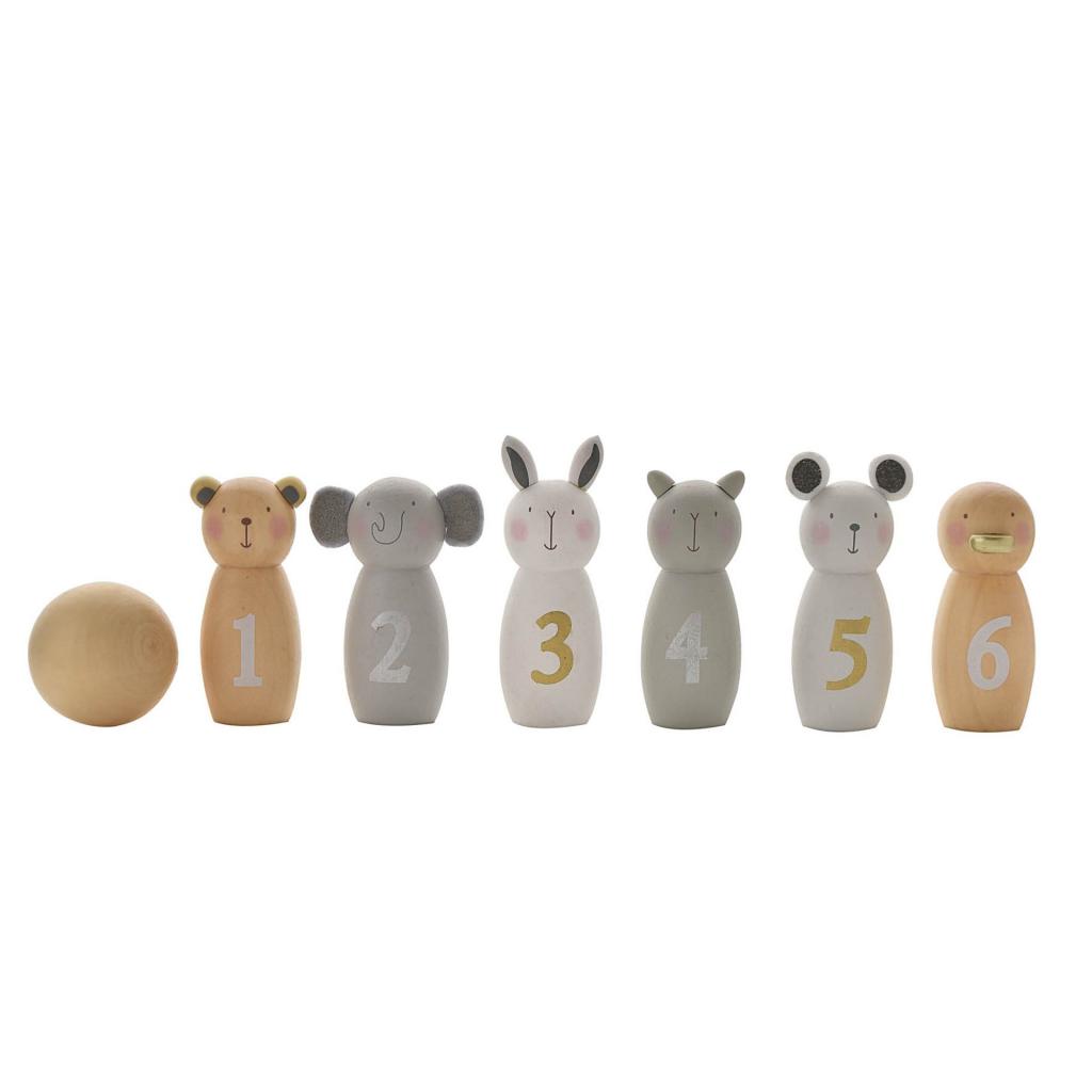 Bambino (Juliana)  5017224906860 WBCG1783 Toy Wooden Bowling Set