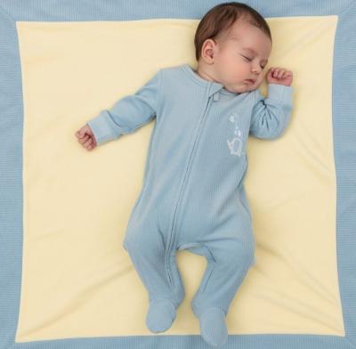 WMH13515 Zipped Velour Safari All in one (0-6 months)