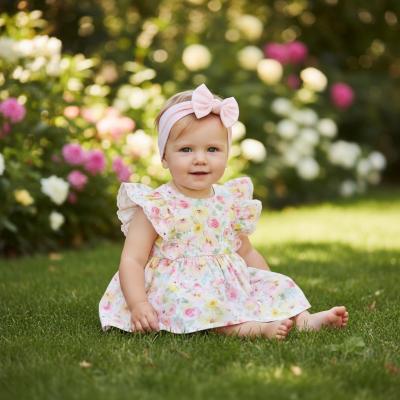 WMM34309F  Floral Dress Set  (12-24 months)